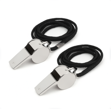 ProBlast Stainless Steel Whistle (2 Pack)