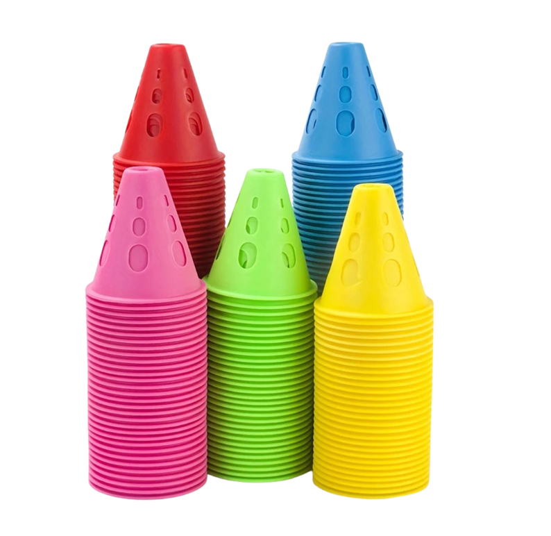 Stackable Soccer Training Cones (10 pcs)