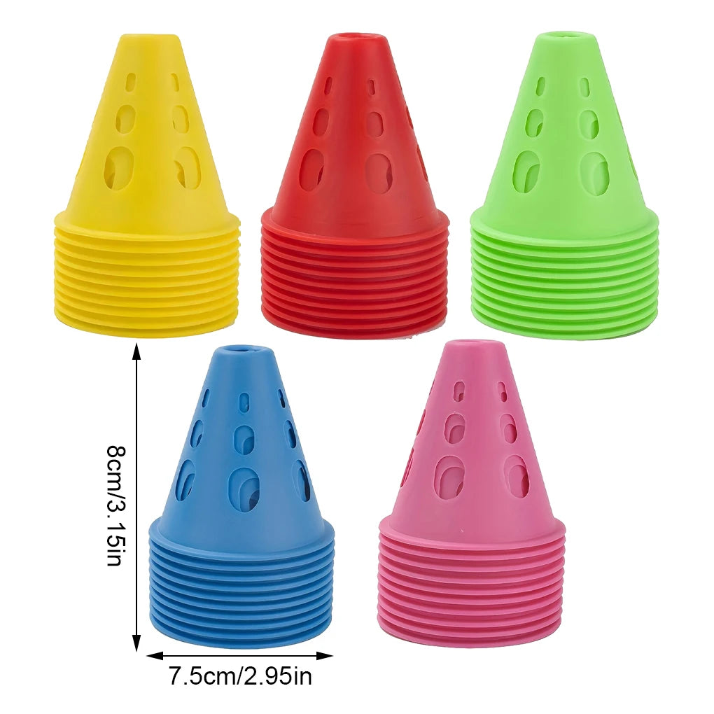 Stackable Soccer Training Cones (10 pcs)
