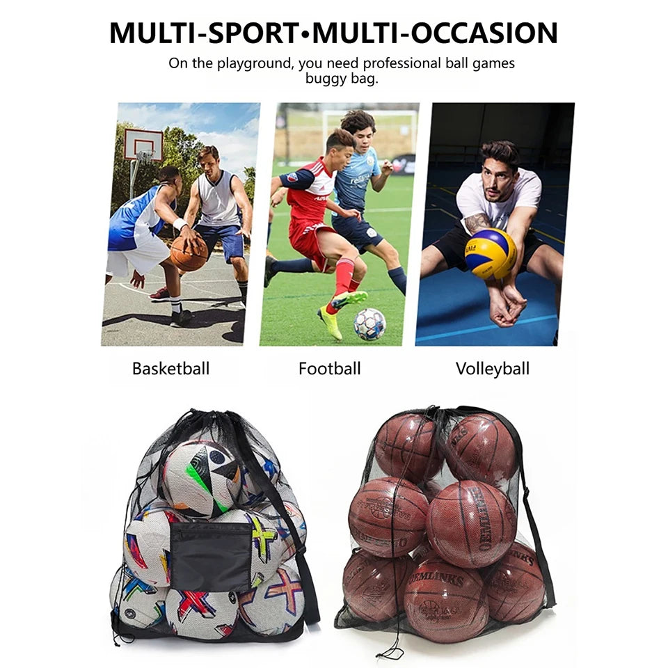 Dual Ball Carry Mesh Pouch